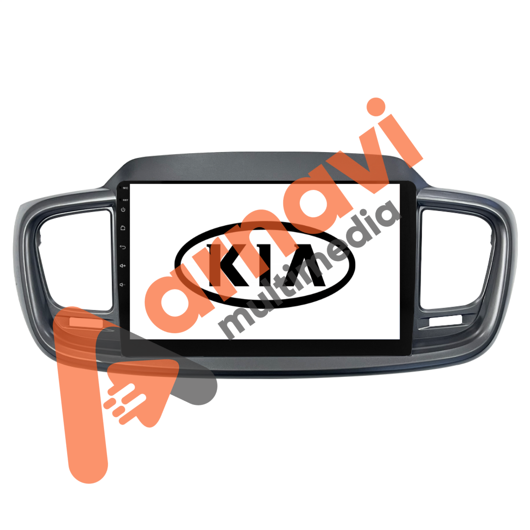 ARNAVİ KİA SORENTO 2015-2016 8-128 TS10  İŞLEMCİLİ 8 ÇEKİRDEK ANDROİD MULTİMEDİA TEYP