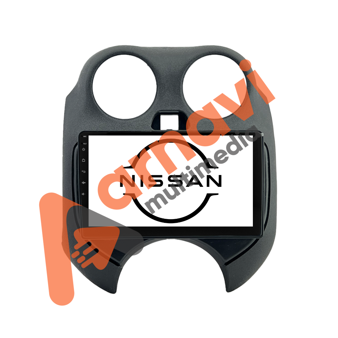 ARNAVİ NİSSAN MİCRA 8+128 2011-2012 TS10 İŞLEMCİLİ 8 ÇEKİRDEK ANDROİD MULTİMEDİA 